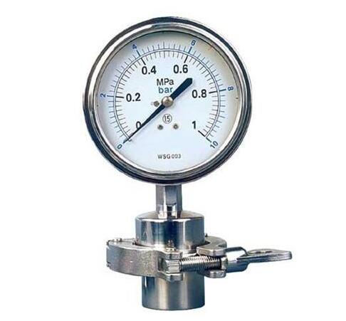 衛(wèi)生型隔膜壓力表